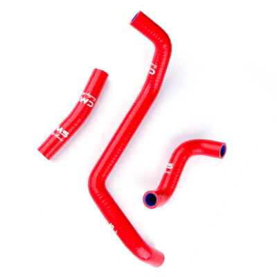 Red FOR 2000-2007 Can-Am Bombardier DS650 DS 650 CMS Silicone Radiator Hose Kit