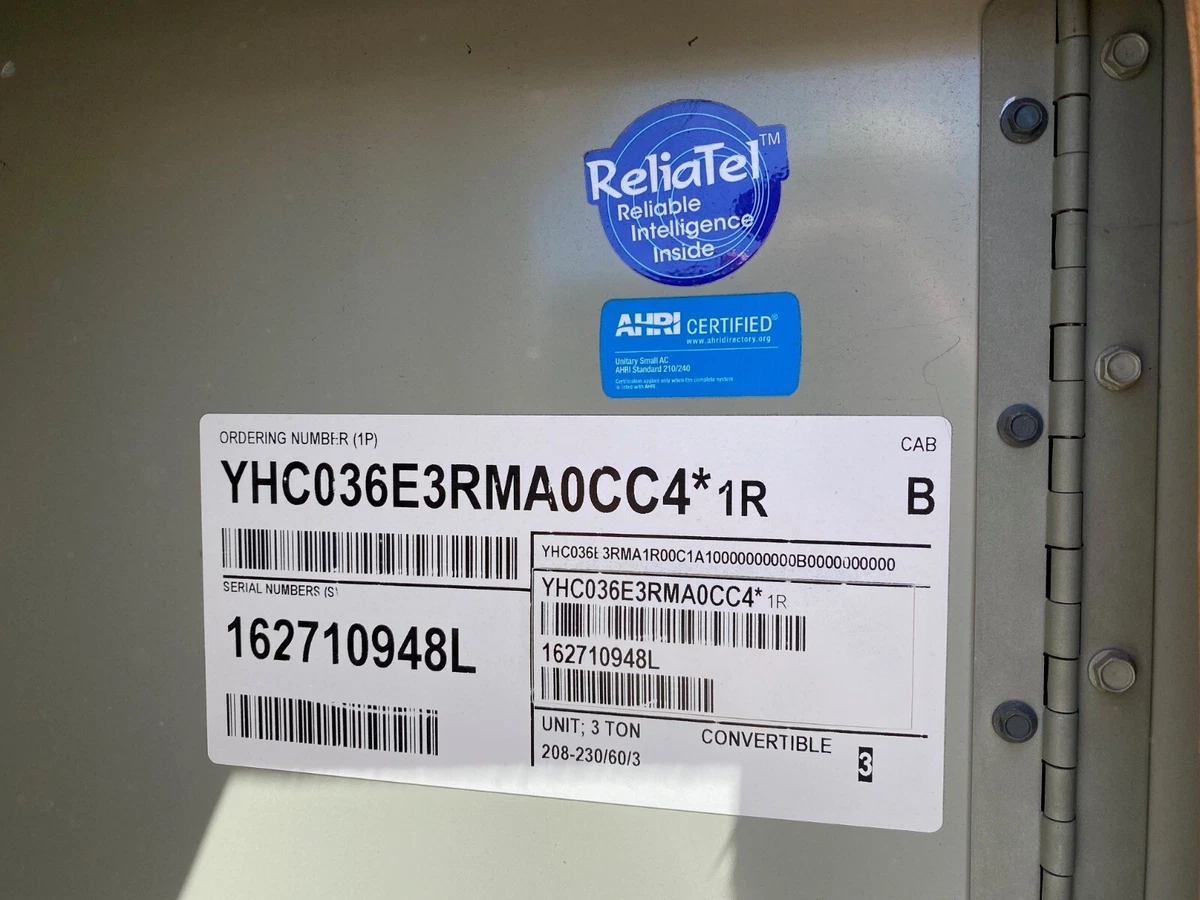 Brand New TRANE gas/electric 3-ton packaged AC unit | eBay