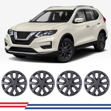 4 Pack Wheel Covers 17 Snap-on Hubcaps Replacement For 2014-2020 Nissan Rogue 4 Pack Wheel Covers 17 Snap-on Hubcaps Replacement For 2014-2020 Nissan Rogue