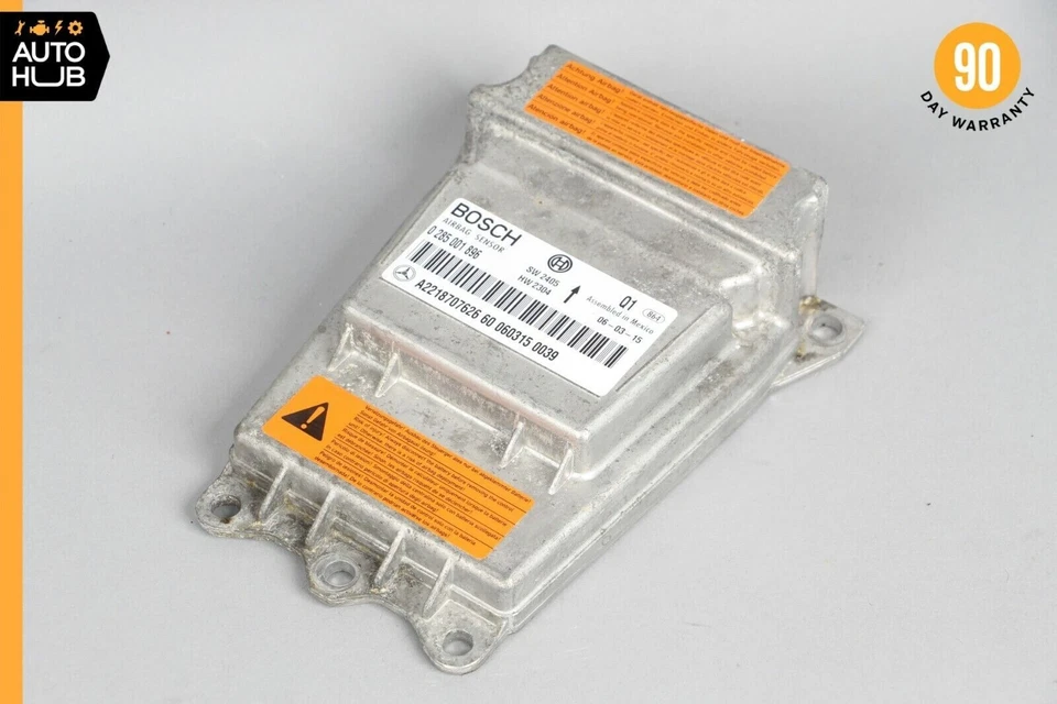 Módulo de controle de computador de segurança 07-10 Mercedes W221 S550 CL550 SRS 2218707626 FABRICANTE DE EQUIPAMENTO ORIGINAL - Imagem 4 de 4