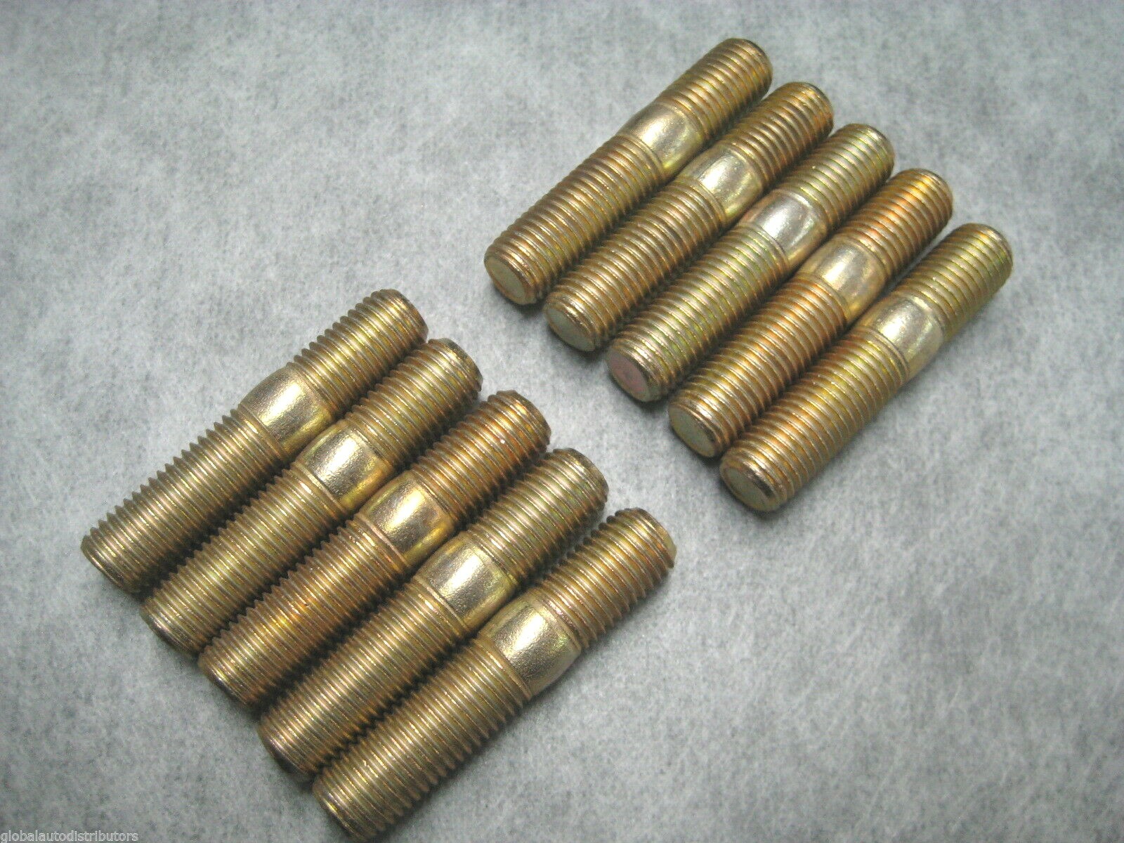 10mm Exhaust Manifold Flange Stud M10x1.25 Pack of 10 Studs Ships Fast! eBay