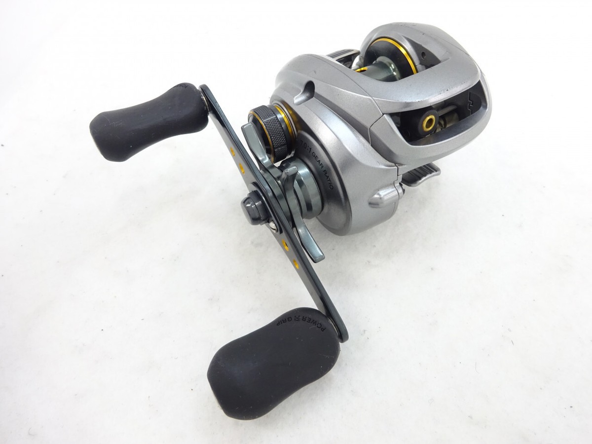 SHIMANO ALDEBARAN Mg7 ベイトリール Shimano 09 ALDEBARAN Mg7 Left Handed Bait Casting Reel with