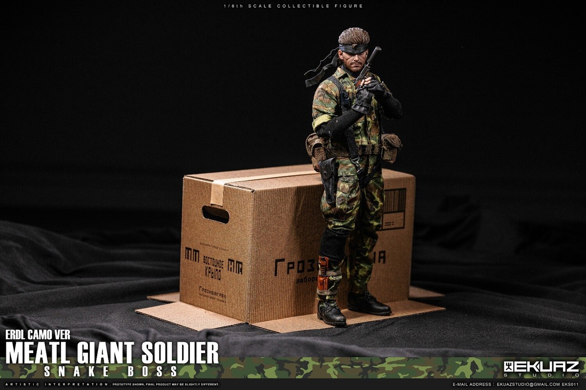 Pre-Sale EKUAZ STUDIO EKS011 Metal Giant Soldier Snake Boss 1/6