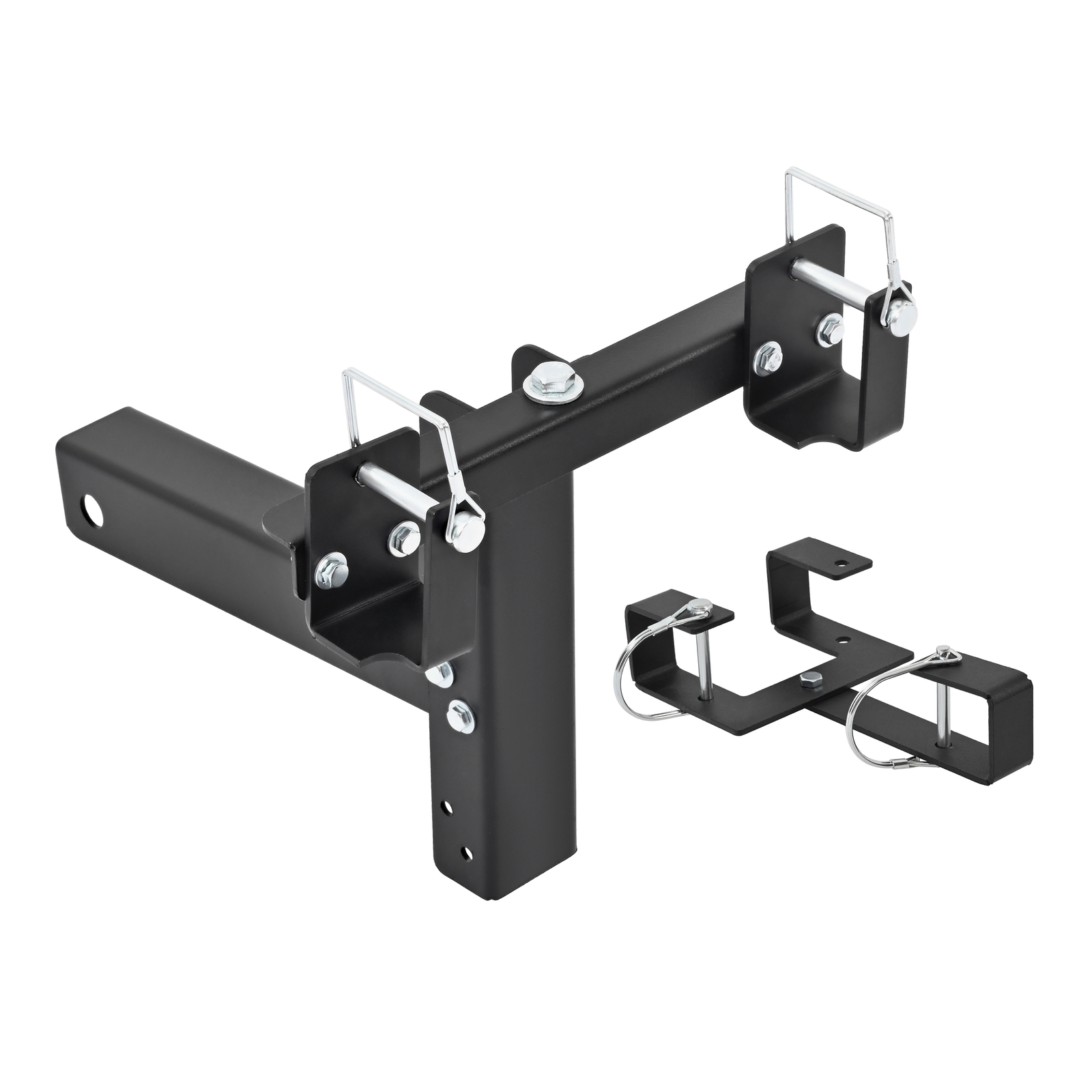 Trash Can Hauler Wheeled Garbage Can Towing Trailer Hitch Trash Transporter