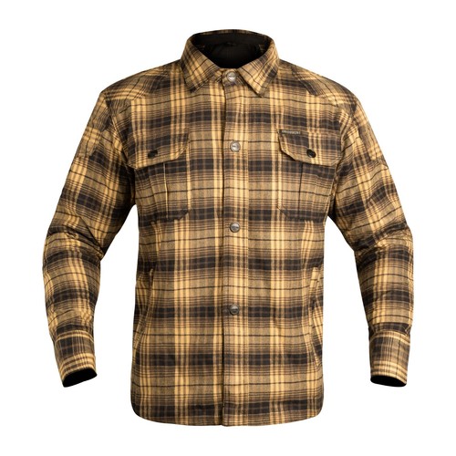 Mens Motorcycle Motorbike Flannel Lumberjack Shirt Made With Kevlar CE ...