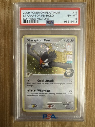 Staraptor FB graded PSA 8 for sale on eBay
