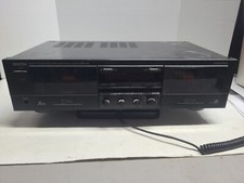 DENON DRW-750 HIFI Stereo Double Cassette Deck Player Recorder
