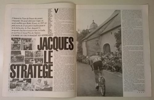 VSD Supplément au N°533 du 19/11/1987 - Hommage : La gloire de Jacques Anquetil - Picture 2 of 9