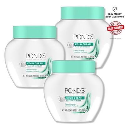 Gentle Cold Cream Cleanser for Sensitive Skin   Deep Hydrating Face Wash, 3 Pack