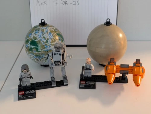 LEGO Star Wars: Twin-Pod Cloud Car & Bespin (9678) & (9679) AT-ST & Endor