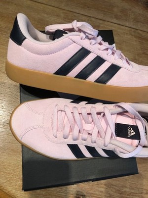 adidas Originals Damen-SAMBA - Rosa/Blau, Wildleder, Gr. 42