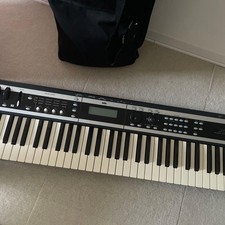 KORG X50 Music Synthesizer 61-Key Portable Keyboard with Soft Case Damper Pedal