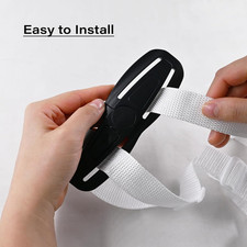 2PCS Seat Chest Harness Buckle Lock Stroller Chest Buckle Universal Replaceme...