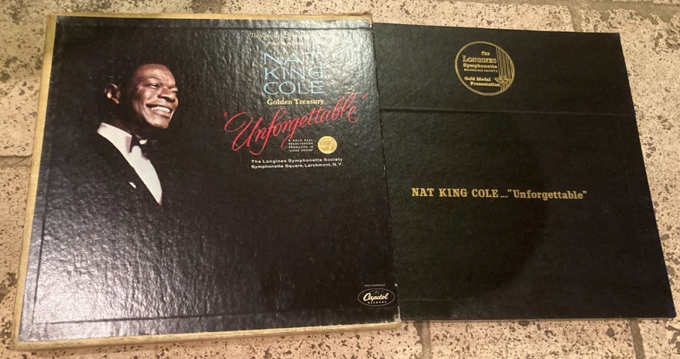 NAT KING COLE - GOLDEN TREASURY UNFORGETTABLE USA 6LP RECORDS BOX SET💥EX+ - Image 2 of 4
