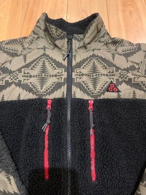 NIKE ACG x PENDLETON Collaboration Fleece Jacket, Size M Used | eBay
