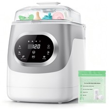 Electric Steam Baby Bottle Washer Sterilizer Dryer Pacifier Feeding Bottle