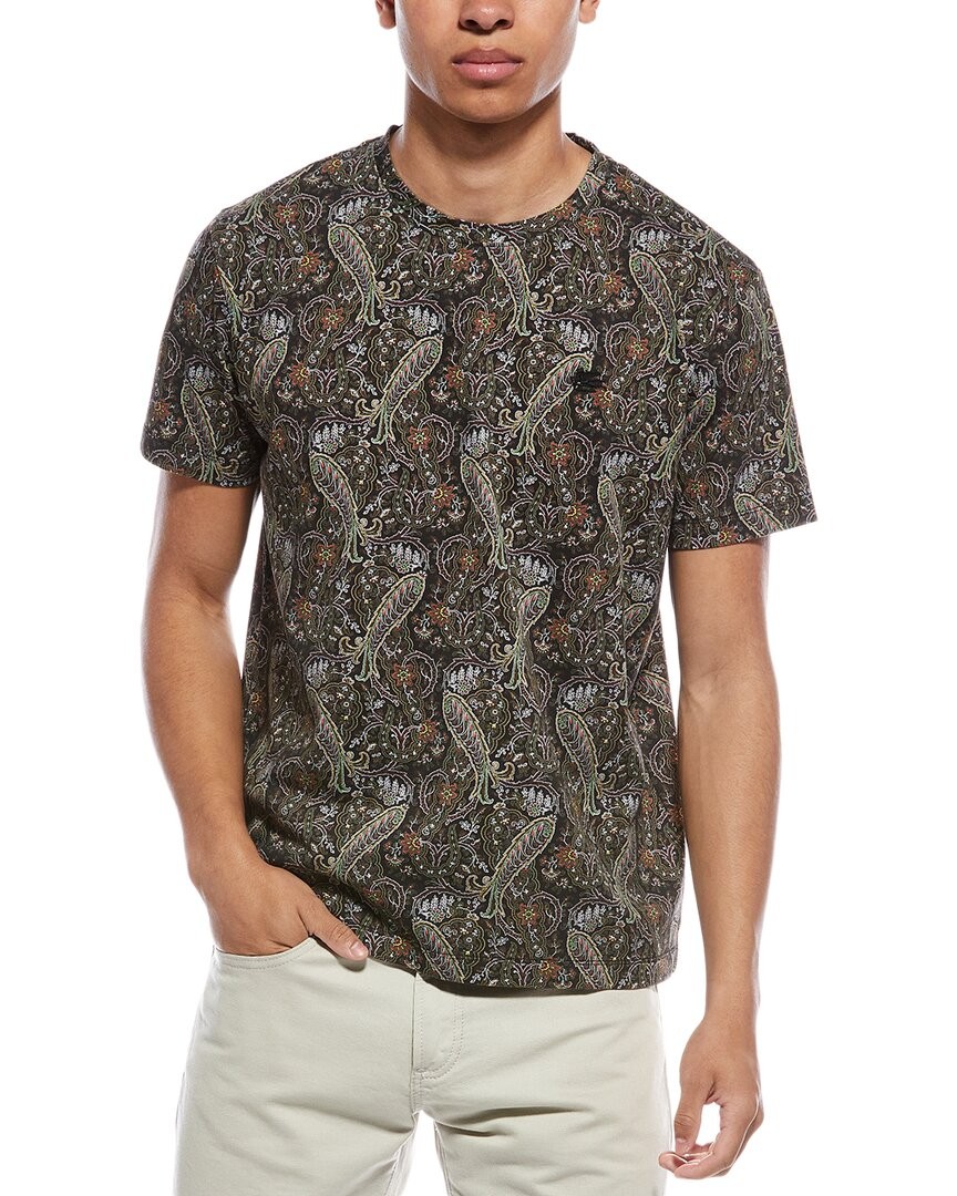 Etro Roma T-Shirt Mens Brown Xxl 22590₽