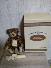 Steiff Teddy Bear 35cm Limited Edition British Collectors 1995 Gift Box