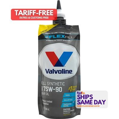 Valvoline 889785, One Synthetic Gear Oil 75w90 1 Quart Flex Pouch Performance Pa