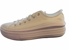 Size 9.5 - Converse Chuck Taylor All Star Lift Platform High You Dew You White