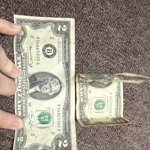 1985 $2 Federal Reserve Notes Lot of 2 Circulated - B54865000A F44190605A