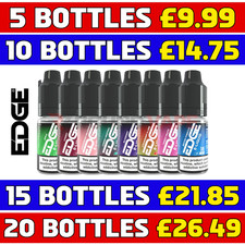 Edge E-liquid 10ml Vape juice | 50VG/50PG | 3mg/6mg/12mg/18mg | All Flavours |UK