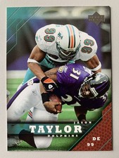JASON TAYLOR 2005 UPPER DECK #97 MIAMI DOLPHINS NRMT FREE SHIPPING!