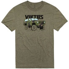 VIKTOS Men's Blazed Olive Heather Tee (19240)