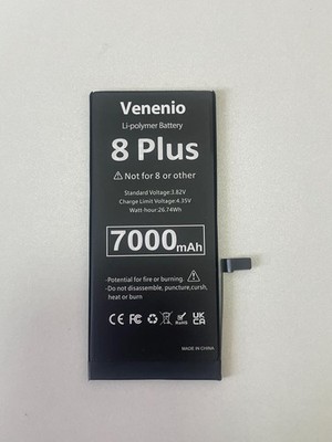 Battery for iPhone 8 Plus 7000mAh 2025 Upgraded New 0 Cycle Ultra High Capacity