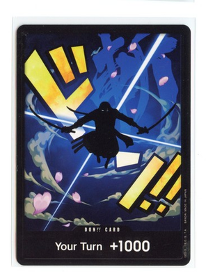 #ad #ad DON Card Zoro Regular DON One Piece Premium Booster The Best English NM $4.99