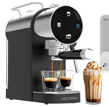 AYCHIRO Espresso Machine 20 Bar, Touchscreen Espresso Coffee Machine with...