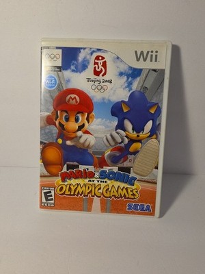 Mario & Sonic at the Olympic Games Beijing Nintendo Wii USED