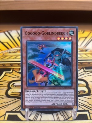 Yugioh Gogogo Goblindbergh DUAD-DE003 Super Rare