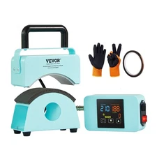 Smart Heat Cap Press 5.9x3.15in One-Touch Adjustment Feature