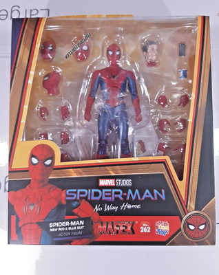 MAFEX No.262 Spider-Man New Red & Blue Suit MARVEL Medicom 6in