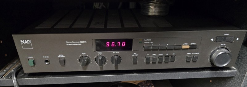 NAD 7225PE Stereo Receiver Parts Or Repair 