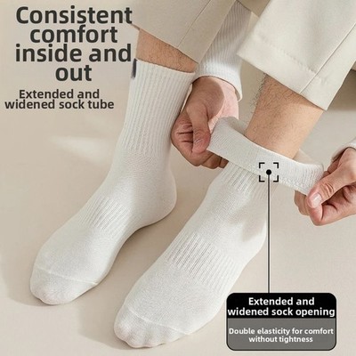 Atmungsaktive Sportsocken halbhohe nahtlose Zehenpartie für Männer Frauen Bask