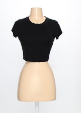 FASHION NOVA Womens Black Shirt Size M (SW-7089031)