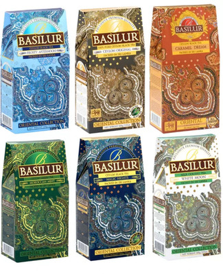 Basilur Oriental Collection 100g x 4 Pack
