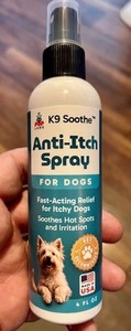 Pup Labs K9 Soothe Anti-Itch Spray (Hot Spots Too), FOR DOGS - Vet Recommended!