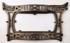 Sedia da barbiere vintage Koken poggia vitelli *LEGGI* E *VEDI FOTO*