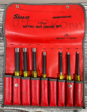 Snap-On C96  NDM1090AK 9 Piece Impact Nut Driver Set 4mm-13mm