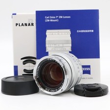 Carl Zeiss 50mm F2 ZM Silver Leica Mount Near Mint Condition