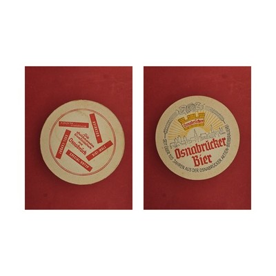 Osnarücker rote Streifen Brauerei Bierdeckel Bier