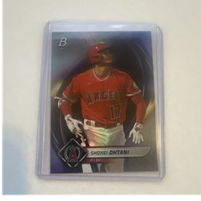Topps 2022 Bowman Platinum Shohei Ohtani #10 Los Angeles Angels Baseball Card