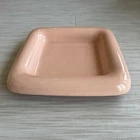 Haeger Pottery#2177. Soft Peach Shallow Planter. 11” X 2” Exellent Condition