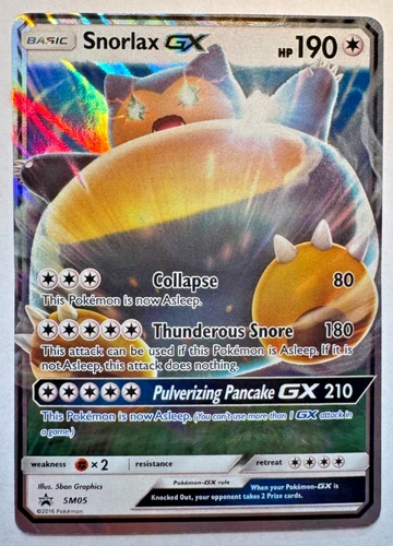 Snorlax GX SM05 Sm Holo