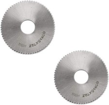 Plain slitting saw cutter 60mm 1.5mm pack of 2