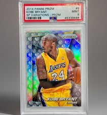 2014 Panini Prizm Basketball Kobe Bryant SP Variations Prizm PSA 9 MINT Low Pop
