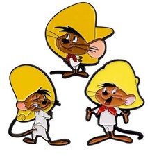 Speedy Gonzales 3x Pin Ansteckpin Anstecknadel Looney Tunes